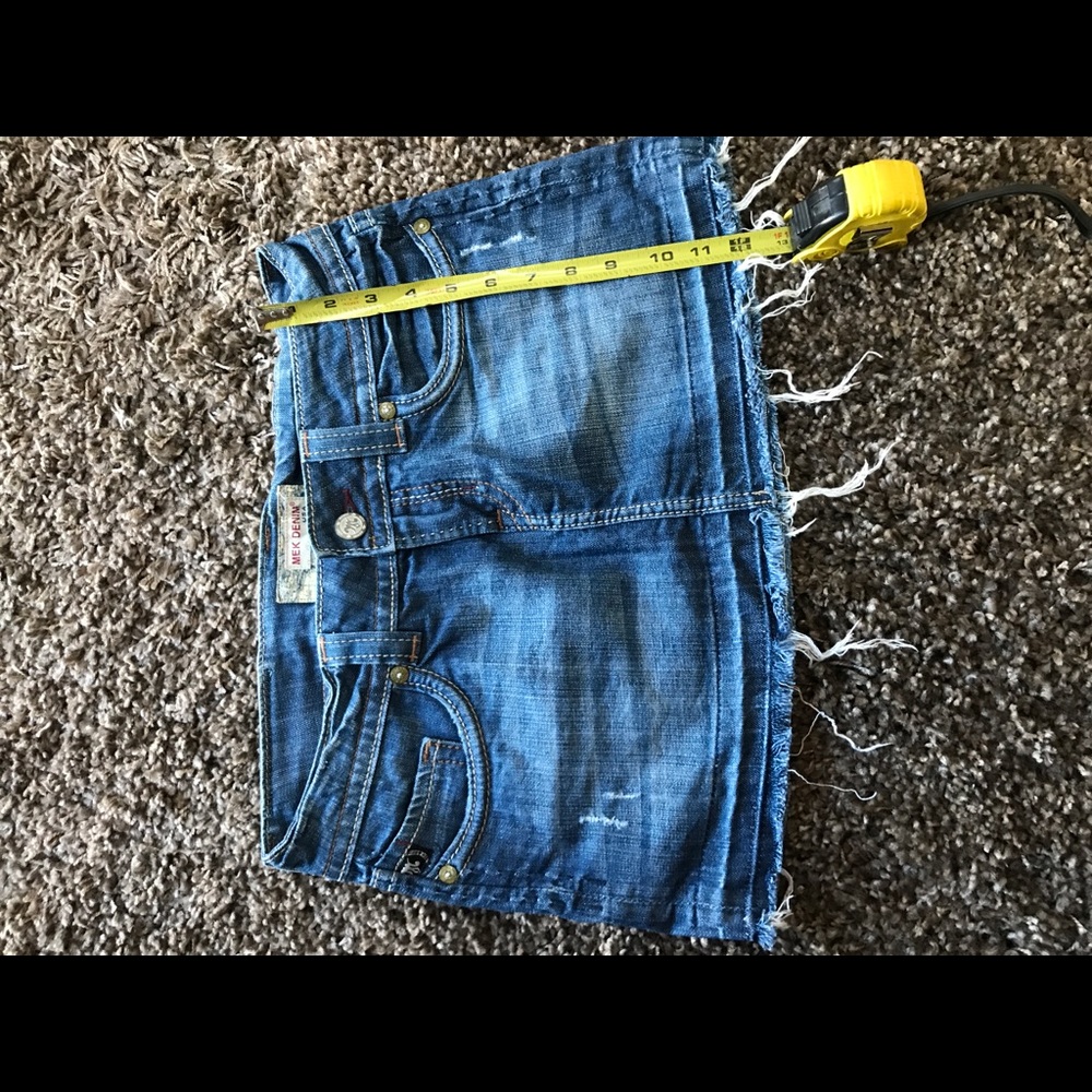 MEK DENIM Malibu skirt size 28